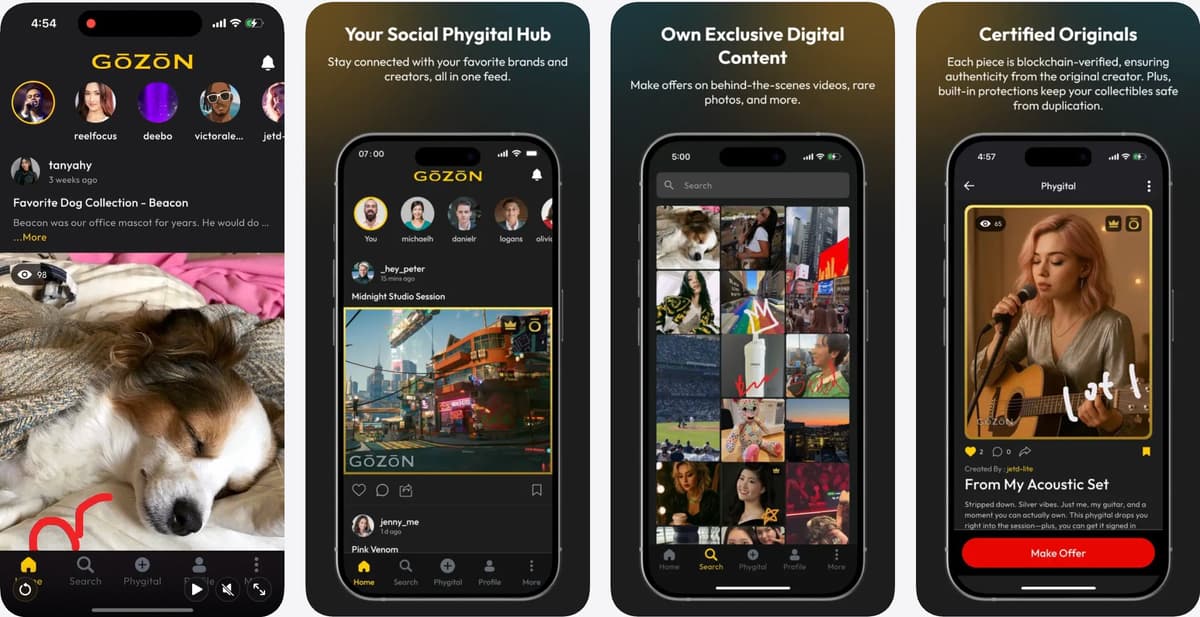 GōZōN screenshots
